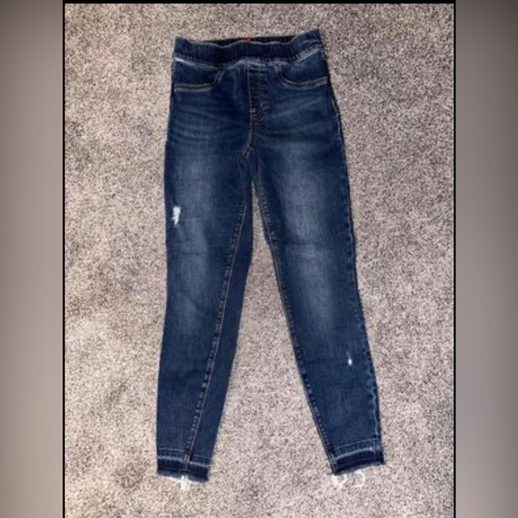 SPANX tummy control skinny jeans. - Picture 1 of 2